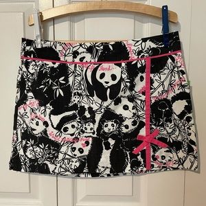 NWT Originals Pandamonium Jarvey Skort Pandas!